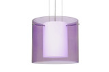 Mini Pendants Drum Shade by Besa ( 74 | 1KG-A18407-LED-SN Pahu ) 