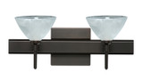 Bathroom Fixtures Two Lights by Besa ( 74 | 2SW-174352-BR-SQ Domi ) 