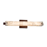 Bathroom Fixtures Cylindrical / Linear by Justice Designs ( 102 | ALR-8681-DBRZ Alabaster Rocks ) 
