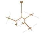 Large Chandeliers Geometric/Linear by Avenue Lighting ( 192 | HF8059-10-BB San Vicente Blvd. ) 