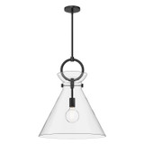 Pendants Glass Down by Alora ( 452 | PD412518MBCL Emerson ) 