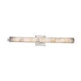 Bathroom Fixtures Cylindrical / Linear by Justice Designs ( 102 | ALR-8685-NCKL Alabaster Rocks ) 