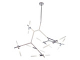 Large Chandeliers Geometric/Linear by Avenue Lighting ( 192 | HF8060-14-CH San Vicente Blvd. ) 