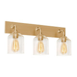 Bathroom Fixtures Three Lights by AFX Lighting ( 162 | WMMV2411MBSB William ) 