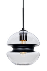 Multi-Systems Line Voltage Pendants by Besa ( 74 | 1JC-HULA8BK-EDIL-BK Hula 8 ) 