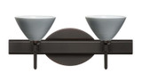 Bathroom Fixtures Two Lights by Besa ( 74 | 2SW-1743TN-BR Domi ) 