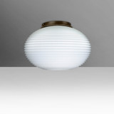 Flush Mounts Glass Down by Besa ( 74 | 491207C-BR Besa Pape 10 Ceiling ) 