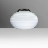 Flush Mounts Glass Down by Besa ( 74 | 491207C-LED-BK Besa Pape 10 Ceiling ) 