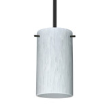 Mini Pendants Glass Down by Besa ( 74 | 1TT-440419-LED-BK Besa Stilo 7 Stem Pendant ) 
