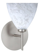 Sconces Single Glass by Besa ( 74 | 1SW-177919-SN Mia ) 
