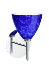 Sconces Single Glass by Besa ( 74 | 1SW-177986-CR Mia ) 
