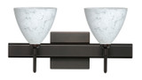 Bathroom Fixtures Two Lights by Besa ( 74 | 2SW-177919-BR-SQ Mia ) 
