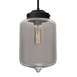 Mini Pendants Glass Down by Besa ( 74 | 1TT-OLINSM-BK Besa Olin Pendant ) 