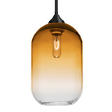 Mini Pendants Glass Down by Besa ( 74 | 1TT-OMEGA12AM-BK Besa Omega 12 Stem Pendant ) 