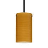 Mini Pendants Glass Down by Besa ( 74 | 1TT-4404OK-LED-BK Besa Stilo 7 Stem Pendant ) 