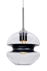 Multi-Systems Line Voltage Pendants by Besa ( 74 | 1JT-HULA8BK-EDIL-SN Hula 8 ) 
