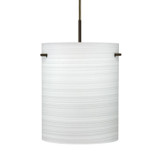 Mini Pendants Glass Down by Besa ( 74 | 1JC-4006KR-BR Besa Tamburo 8 Pendant ) 