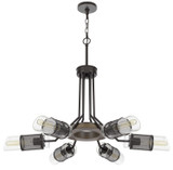 Large Chandeliers Glass Shade by Cal Lighting ( 225 | FX-3754-6 Savona ) 