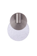 Sconces Single Glass by Craftmade ( 46 | 15106BNK-LED Glisten ) 