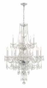Large Chandeliers Candle by Crystorama ( 60 | 1155-CH-CL-MWP Traditional Crystal ) 