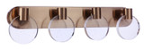 Bathroom Fixtures Four Lights by Craftmade ( 46 | 15130SB-LED Glisten ) 