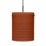 Mini Pendants Glass Down by Besa ( 74 | 1JT-4006CH-BR Besa Tamburo 8 Pendant ) 