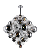 Large Chandeliers Glass Shade by CWI Lighting ( 401 | 1205P36-27-601 Pallocino ) 