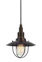 Mini Pendants Metal Shade by Cal Lighting ( 225 | UP-1113-6-RU ALLENTOWN ) 