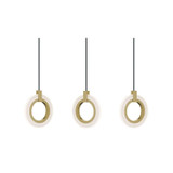 Linear/Island Multi-port/Cascade by AFX Lighting ( 162 | HLOP08LAJUDLBLNR3 Halo ) 