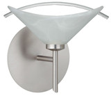 Sconces Single Glass by Besa ( 74 | 1SW-181304-SN Hoppi ) 