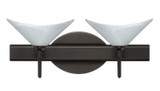Bathroom Fixtures Two Lights by Besa ( 74 | 2SW-191352-BR Hoppi ) 
