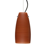 Mini Pendants Glass Down by Besa ( 74 | 1KX-1512CH-LED-BK Besa Tao 10 Pendant ) 