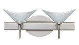 Bathroom Fixtures Two Lights by Besa ( 74 | 2SW-191352-SN Hoppi ) 