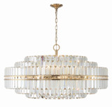 Large Chandeliers Glass Shade by Crystorama ( 60 | HAY-1409-AG Hayes ) 