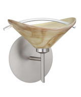 Sconces Single Glass by Besa ( 74 | 1SW-181305-SN Hoppi ) 
