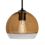 Mini Pendants Glass Down by Besa ( 74 | J-ALLY8AM-EDIL-BK Besa Ally 8 Pendant ) 