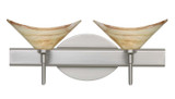 Bathroom Fixtures Two Lights by Besa ( 74 | 2SW-191383-SN Hoppi ) 