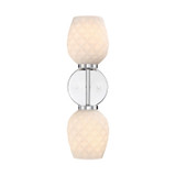 Sconces Double Glass by Designers Fountain ( 43 | D289M-2WS-PN Dita ) 