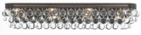 Bathroom Fixtures Five+Lights by Crystorama ( 60 | 134-VZ Calypso ) 