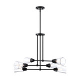 Mid. Chandeliers Starburst by Designers Fountain ( 43 | D290C-6CH-MB Norro ) 