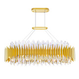 Linear/Island Drum Shade by CWI Lighting ( 401 | 1247P39-20-602-O Cityscape ) 