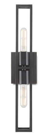 Sconces Double Candle by Currey and Company ( 142 | 5800-0021 Bergen Collection ) 