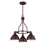 Mid. Chandeliers Metal Shade by Craftmade ( 46 | 35923-ABZ Timarron ) 