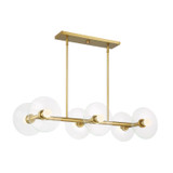 Linear/Island 4 Light + by Designers Fountain ( 43 | D294C-IS-BG Litto ) 