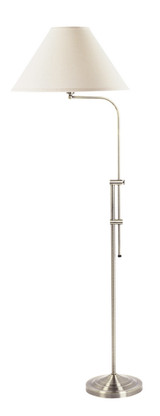 Lamps Floor Swing Arm by Cal Lighting ( 225 | BO-216-BS Floor ) 