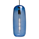 Pendants Glass Down by Besa ( 74 | J-PINOT18BL-BR Besa Pinot 18 Pendant ) 