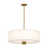 Pendants Drum Shade by Alora ( 452 | PD547924AGWL Theo ) 