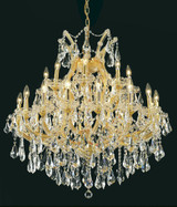 Mid. Chandeliers Candle by Elegant Lighting ( 173 | 2801D36G/RC Maria Theresa ) 