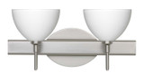 Bathroom Fixtures Two Lights by Besa ( 74 | 2SW-467907-SN Brella ) 