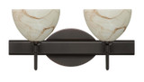 Bathroom Fixtures Two Lights by Besa ( 74 | 2SW-467983-BR Brella ) 